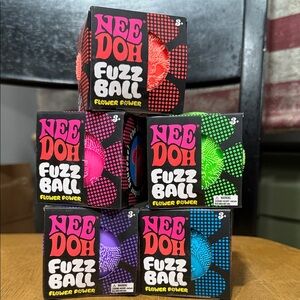 Needoh Fuzz ball STRESS RELIEF BUNDLE